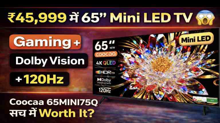 65 Inch Mini LED Smart Google TV