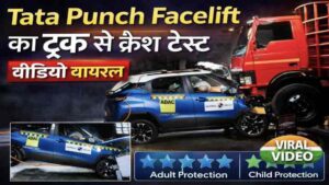 Tata Punch Facelift crash