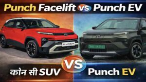 Tata Punch Facelift vs Tata Punch EV